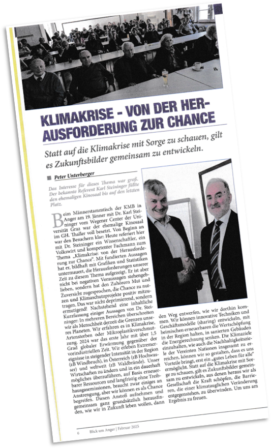 Blick um Anger, Feb. 2025