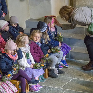 Palmweihe wird zu einem lebendigen Gottesdienst.